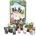 Produktbild Jazwares Minecraft 16701 - Papierset zum Selberbasteln, Tiere, 30 Teile