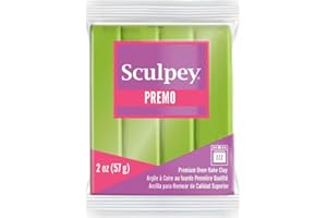 Sculpey Premo Pate Polymère, Green Pearl