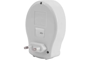 QIILU Lampada Emergenza Luce a LED Ricaricabile 13 LED Ricaricabile Luce di Emergenza Domestica Mancanza di Corrente Automatica-lampada emergenza presa