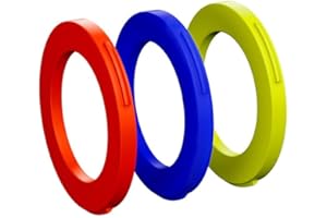 Magura szczypce hamulcowe, 12 sztuk zestaw osłon, niebieski/neonowy czerwony/neonowy żółty, jeden rozmiar