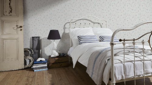 A.S. Creation 937703 Fleuri Pastel Tapete „Field Flowers“ weiß, elfenbein, creme, beige - 6