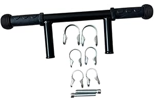 perfeclan Stroller Handle Extender Pushchair Handlebar Extension Accessory Detachable Strong Universal for Trolley Pram Baby Carriages, Clip Dia 22 25 32mm