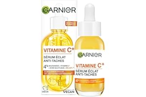 GARNIER Skin Active - Sérum Éclat - Anti-Tache Brunes - Soin Visage Enrichi En 3.5-4% Niacinamide, Vitamine C & Acide Salicylique - Vegan & Cruelty Free - 30 ml - L'emballage peut varier