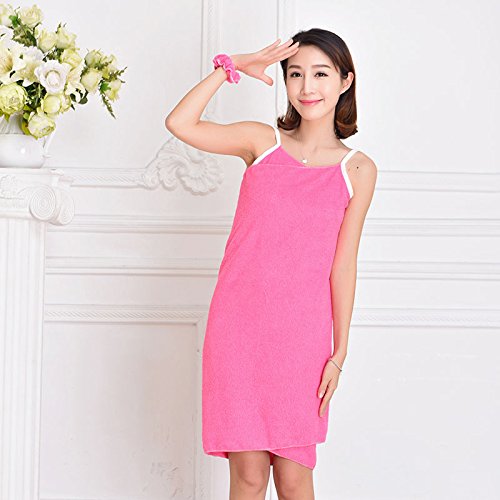 Gosuper@reg-Sexy Deep V Sling Beach Spa wearable Badetuch for women(140cm*75cm) - 4