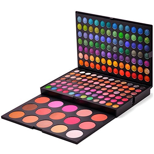 Pure Vie(TM) 183 Farben Concealer Abdeckcreme Camouflage Palette Cover Lidschatten Makeup mit Lippen Palette Lippenstift Lipgloss Lipstick