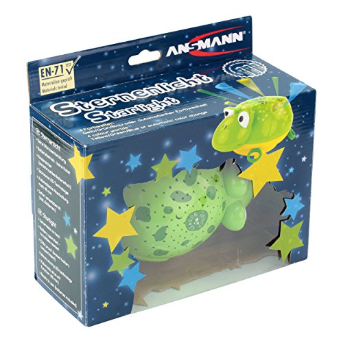 ANSMANN Sternenlicht Frosch LED Nachtlicht Sternenhimmel Projektor Einschlafhilfe für Kinder Babys Stimmungslicht Orientierungslicht Nachttisch Beleuchtung – geprüfte Materialien - 15
