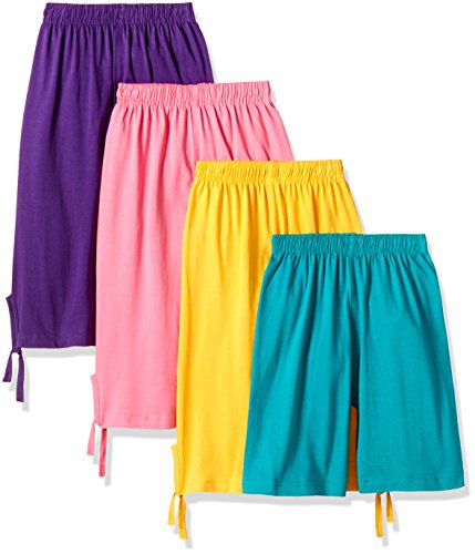 SINIMINI GIRLS CASUAL CAPRI(PACK OF 4) RS.809 (71.00% Off) - Amazon