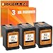 Produktbild Gorilla-Ink® 3x Druckerpatrone XXL kompatibel für HP 62 XL Black - 66% mehr Inhalt! HP Envy 5600 Series 7600 Series