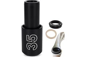 vbaxy Strumento di montaggio per guarnizione antipolvere Forcella antipolvere Driver per attrezzi di montaggio Fox Rockshox Forcella ammortizzata inferiore gamba 30 mm 32 mm 34 mm 35 mm 36 mm 38 mm 40