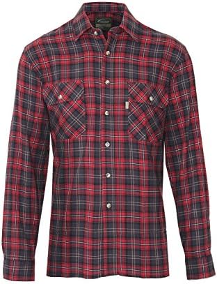 Champion Country Clothing Mens Kilbeggan Luxury 100% Cotton Tartan Country Check Lumberjack Work Shirt
