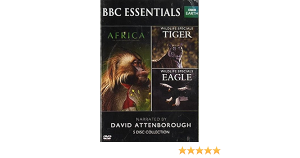 Amazon In Buy David Attenborough Africa Wildlife Specials Tiger Eagle 5 Disc Collection Book Online At Low Prices In India David Attenborough Africa Wildlife Specials