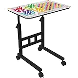 Portronics My Buddy D Wood Multipurpose Movable & Adjustable Table for ...