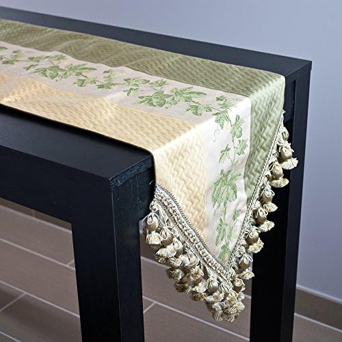 Sherry Kline Ivy Lemon Table Runner Multicolored,13 X 72