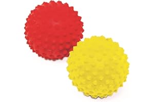 TONKEY ACTIVE LIFE - Pallina Massaggio Piede - Massaggiatore Muscolare per Testa Collo Cervicale Schiena Gambe - Piccola Palla Morbida per Ridurre Stress - Spiky Trigger Point Ball per Riabilitazione