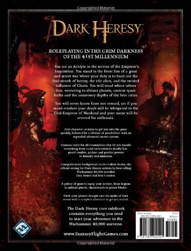 Dark Heresy Core Rulebook (Dark Heresy)