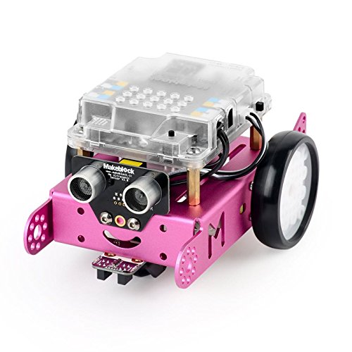 Preisvergleich Produktbild Makeblock mBot V1.1 mit WLAN / WIFI - Pink - 2.4G Version - Roboterbausatz
