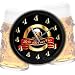 Produktbild Witzige Wanduhr 30 cm KEIN BIER VOR VIER neu+ovp