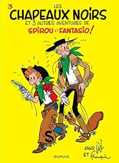 jaquette livre Spirou et Fantasio, tome 3 : Les Chapeaux noirs