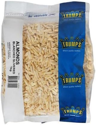 Trumps Slivered Blanched Almonds 1kg
