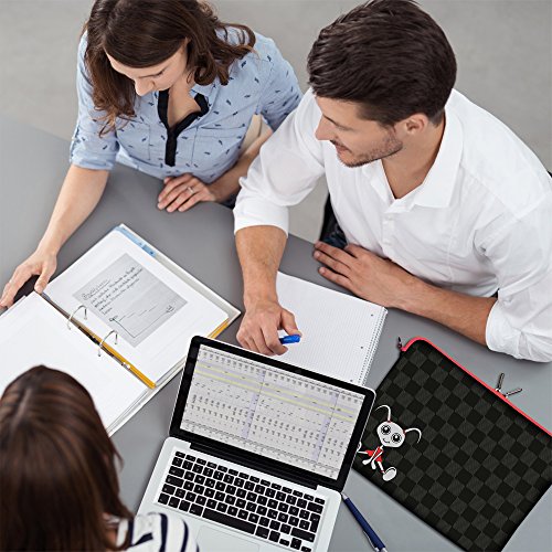 Digittrade LS160-11 Filly Designer Schutzhülle für Laptops und Netbooks mit einer Bildschirmdiagonale von 29,5 cm (11,6 Zoll) schwarz-weiß - 6