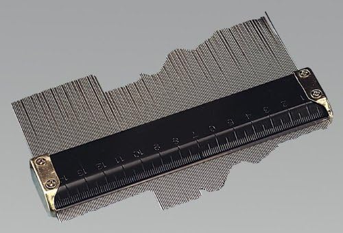 125mm / 5" Metal Professional Contour Profile Gauge Tiles carpet flooring