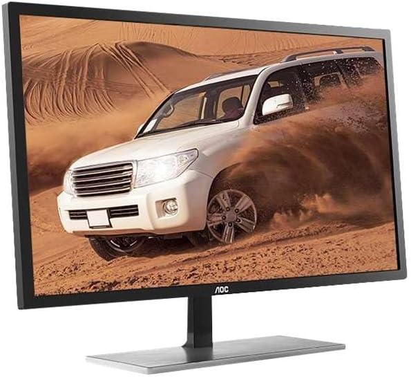 AOC U2879VF - 28 Inch 4K UHD Monitor, 60Hz, 1ms, TN, AMD FreeSync, FlickerFree, (3840x2160 @ 60Hz, 300cd/m², HDMI/DP/VGA/DVI-D)