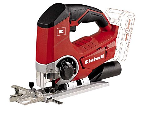 Einhell Akku Stichsäge TE-JS 18 Li Solo Power X-Change (Lithium Ionen, 18 V, max. 80 mm, 4-Stufen Pendelhub, Absaugadapter, Parallelanschlag, LED-Licht, ohne Akku und Ladegerät) - 2