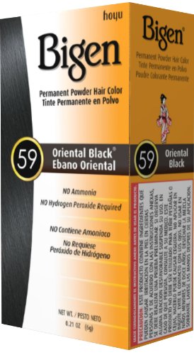 Bigen Hair Color - #59 - Oriental Black Kit (Pack of 2)