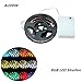 Produktbild AUDEW RGB LED Strip Streifen 5050 SMD Licht Band Leiste Wasserdicht IP65 Batteriebetrieben 50CM