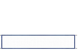 PZURYHG Filet de volley-ball de piscine, filet de rechange portable de 4,5 x 0,9 m, accessoire de sport robuste et imperméable, en nylon, maille robuste pour piscines, arrière-cour et jeux de plein air, 457,2