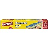 Koroplast Fermuarlı POŞET B&uuml;y&uuml;k Boy 24 Cm x 28 Cm
