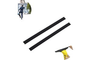 EHOTER Set di 2 lame di ricambio per aspirapolvere per finestre da 280 mm per Karcher WV50 WV2 in gomma per pulizia del vetro senza danni