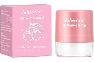 JEMPET Shampoing sec en poudre pour femmes et hommes - Format voyage naturel volumateur pour cheveux gras (Pink - Cherry fruity)