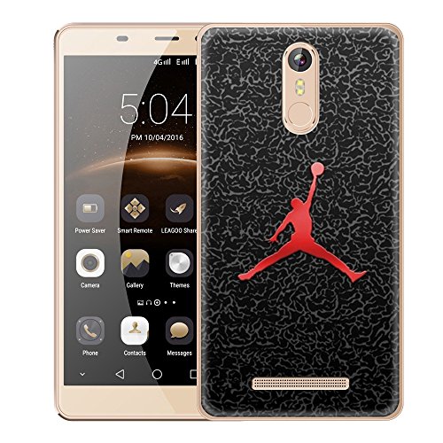 Funda LEAGOO M8   M8 Pro  DeepELE PERSONALIZADO Dibujo Amigable Medio Ambiente TPU Suave Shakeproof Protector Carcasa Patr  n Encantador  NBA Remojar