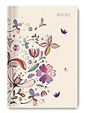Image de Collegetimer Pocket Flower Art 2014/2015 - Schülerkalender A6 - Weekly - 224 Seiten