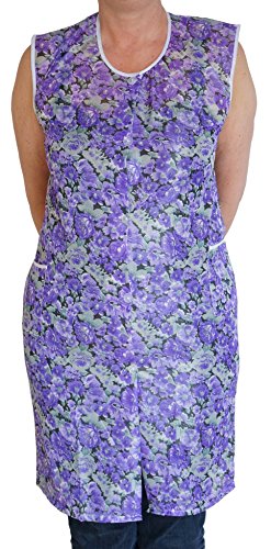 Schürze, DDR- Kittelschürze , FARBAUSWAHL ZUFÄLLIG, Dederonschürze, Küchenschürze, DDR-Schürze, Kittel Ostkittel (46)