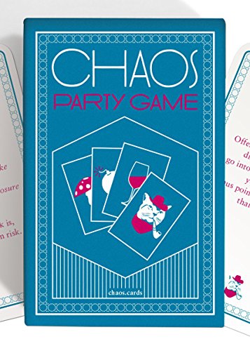 Chaos Cards Party Game, English!