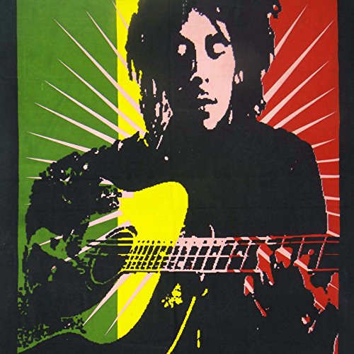 Bob Marley Indian Cotton Hängewandteppiche Poster Größe Muticolour Décor Werfen 42×30 Zoll - 2