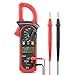 Produktbild Abask UT202A Digital Clamp Meter Current Clamp True RMS AC/DC Voltage,AC Current Strom Mini-Strommesszange Mit Kapazität Tester (Red)
