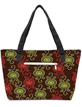 Snoogg , Damen Umhängetasche mehrfarbig mehrfarbig