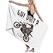 Produktbild xcvgcxcvasda Badetuch, Soft, Quick Dry, Got Dirt Bike Motorcross Racing Hotel & Spa Badetuch, Soft, Quick Dry, 100% Polyester, 32" X 52",White