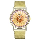 IG Invictus Vintage Ladies Round Mesh Strap Watch Quartz Fashion Watch Quarzmaschengürtel Modeuhr T335 W MIT Mode, Uhren, Quarz -