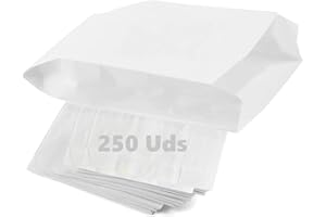 Daymand Store | Bolsas Papel Kraft | Bolsas de Papel | Bolsas papel | 250 uds 12x20cm + 6cm fuelle | Bolsas kraft | Bolsas papel pequeñas | Bolsa Papel Kraft | Bolsas de papel pequeñas |)