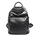 Produktbild Damen Mode Einfach Rucksack Lässig Temperament Umhängetaschen Portable Praktisch Reisetaschen Daypack Rucksack,Black-30 * 15 * 30cm