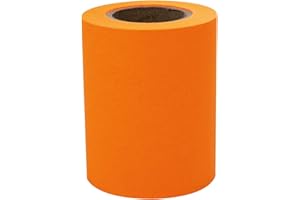 RNKVERLAG RNK - Verlag CT1929 Rotolo di ricarica per dispenser CT1909, 60 mm x 10 m, arancione brillante, 1 pz