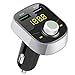 Produktbild FM Transmitter auto Bluetooth transmitter, Bluetooth Car Adapter mit 2USB Häfen ( QC3.0 Schnellladung, 5V/1A) Mikrofon Freisprecheinrichtung und SD-Karte MP3 Player Bluetooth car kit für iOS Android