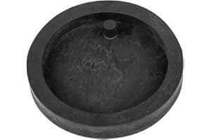 Rayher Schmuckbeton-Gießform: Anhänger Rund, ø 3,9cm, Thermoplastisches Elastomere, Schwarz, 11,5 x 8 x 0,8 cm