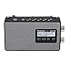 Price comparison product image Panasonic RF-D10EB-K Portable DAB+ /DAB/ FM Radio - AC/DC with 10Cm Speaker For Clear Sound.