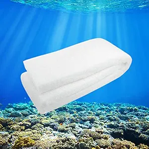 DESPACITO Biochemical Filter White Sponge Aquarium Filter Pads Biological and Mechanical Filtration Cotton Sponge for Fish Tank Filter Foam(100 * 13.5 * 3cm)
