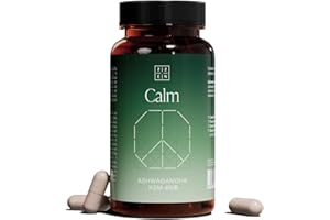 ZZEN Calm | Ashwagandha KSM-66, Extracto de Azafran y Melissa | Nootrópico y Adaptógeno Natural para Mejorar Estado de Ánimo, Equilibrio Mental y Reducir Cortisol, Estres (60 unidad (Paquete de 1))